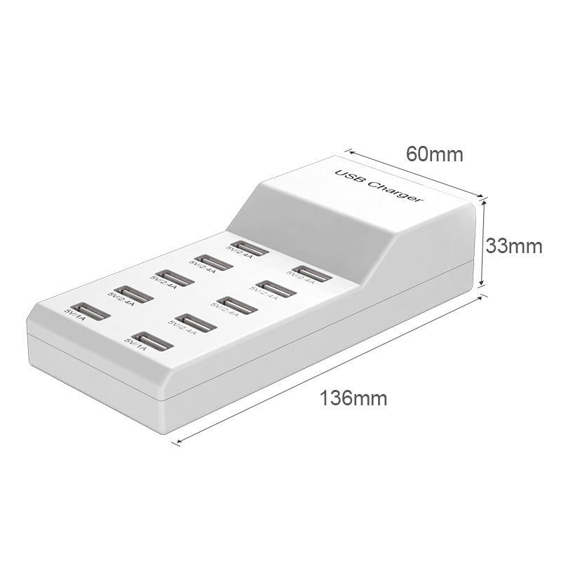 5V2a Charger USB multi port mobile phone charger