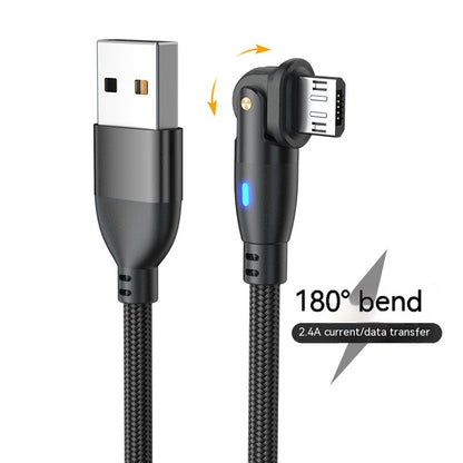 New Product Bending 180 Degrees Data Cable Android TYPEC3A Fast Charge Data Cable